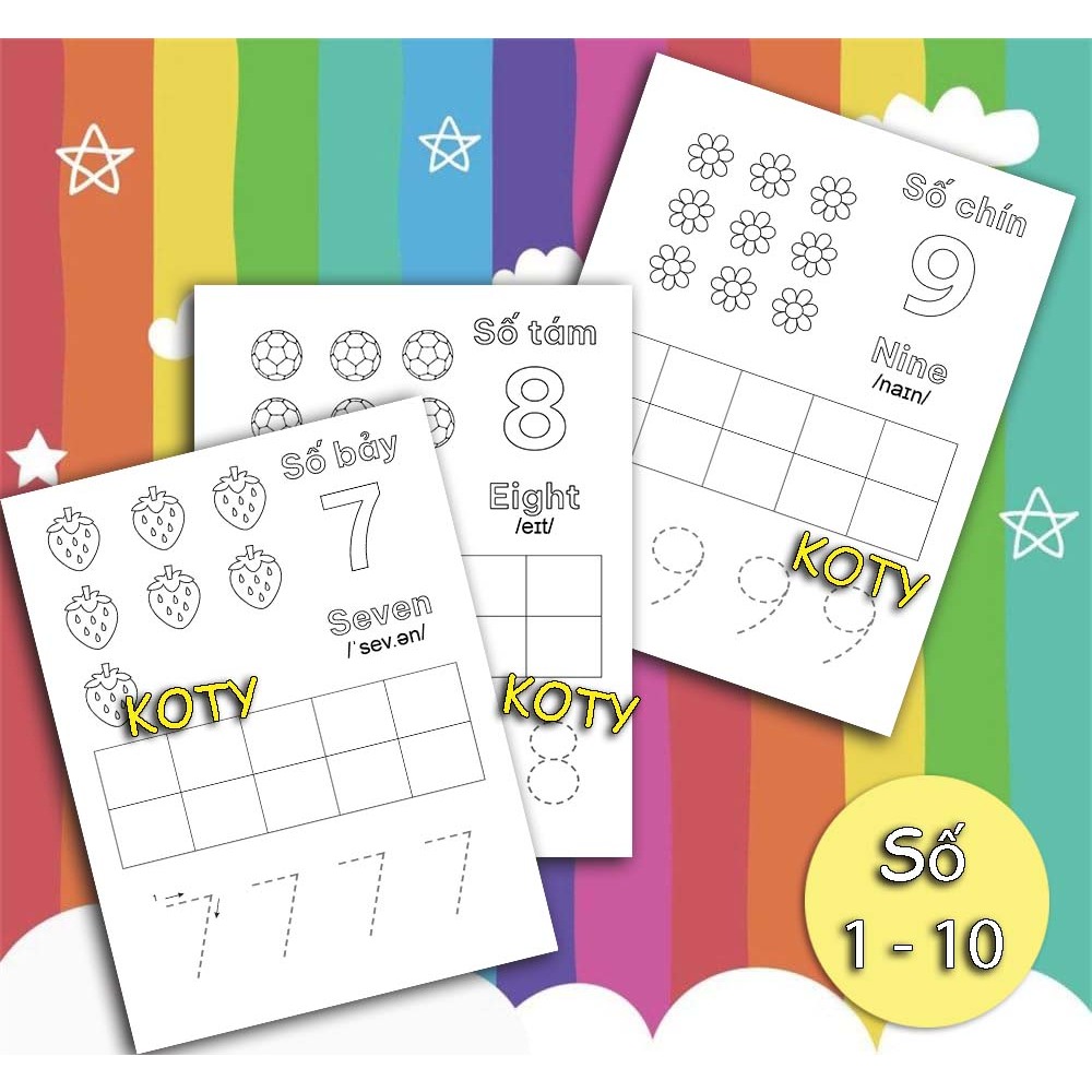 Bộ 10 Tờ Tập Viết Tô Màu Chữ Số Từ 1 Đến 10 Cho Bé Học Toán Thông Minh Nhanh Nhẹn Hơn TV56 1 images upload woo2F4150f2ffe8004837ec31b352b15d7f6e