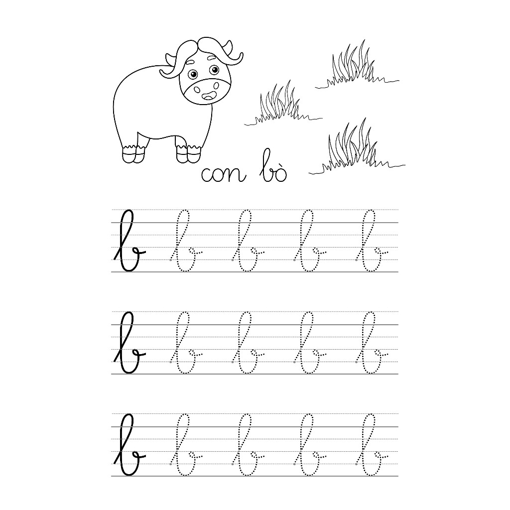 Bộ 29 Tranh Bảng Chữ Cái In Thường Tiếng Việt - Giúp Bé Tập Viết Theo Nét Đứt - Học Liệu Cho Bé Phát Triển Trí Tuệ TV13 4 images upload woo2F9738b597b4b0620d405c80ce6c205244