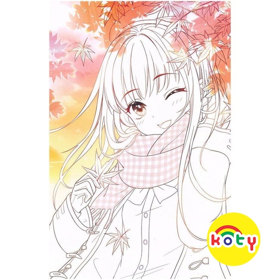 line art tranh tô màu Anime Girl combo 10 tranh giấy TM180 1 images upload woo2F0005395e7d2a8cfdbec9568d0fbe2c14
