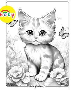 Mèo con (phong cách Anime Chibi) - Set 10 Tờ Tranh Tô Màu A4 A5 - MANGA ANIME COMIC tô màu 10 images upload woo2F0ecca6921a5e7992c8988a5cf5d4b75d