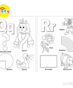 Tranh Tô Màu (Bảng dọc) Bảng chữ cái tiếng anh Alphabet tô màu A4 A5 Dành Cho Màu Sáp, Màu Chì - TRANH TÔ MÀU KOTY 17 images upload woo2F0fcfe627b4059844ee814b70e9f43fe4