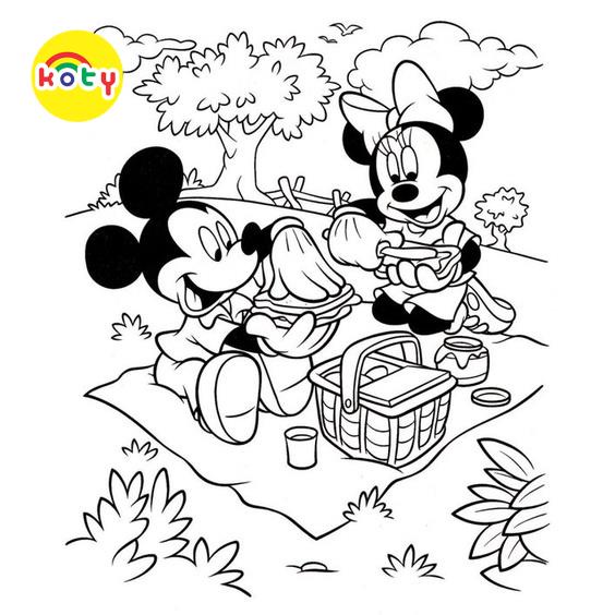 Bộ 40 tranh tô màu Chú chuột Mickey và Vịt Donald, giấy tô màu hoạt hình dành cho trẻ em, tranh tô màu A4, A5 4 images upload woo2F0fe84af62564a294606730f9e9ae56d3