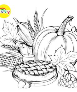 Tranh Tô Màu Vụ mùa thu hoạch Harvest - Bộ 20 Tờ Tranh Tô Màu A4 A5 Dành Cho Màu Sáp, Màu Chì - TRANH TÔ MÀU KOTY 13 images upload woo2F115d8f084bb9fbf2b22cf302420caf18