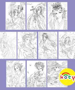 line art tranh tô màu tuyển chọn combo 10 tranh giấy 11 images upload woo2F14fddfded2ff8015756ac16bb9a80c88