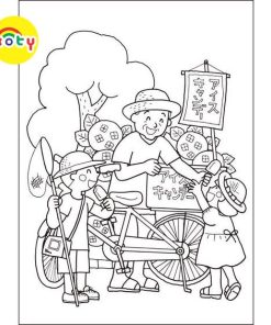 Bộ 50 Tờ Tranh Tô Màu Chủ Đề Gia Đình, Yêu Thương - Đồ chơi giấy KOTY TM504 7 images upload woo2F15f3a68129e93512dd6d43ed95672457