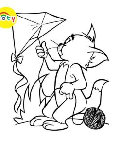 Bộ 50 Tranh Tô Màu Tom và Jerry siêu ngộ nghĩnh mà bé nào cũng thích Đồ Chơi Giấy A4, A5 mã TM524 7 images upload woo2F167ed01b57e7d053241caf18274afc14