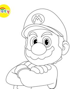Tranh Tô Màu Mario và Luigi - Bộ 10 Tờ Tranh Tô Màu Dành Cho Màu Sáp, Màu Chì - TRANH TÔ MÀU KOTY 16 images upload woo2F1ac8983d992111eaa9e42c15277b69d9