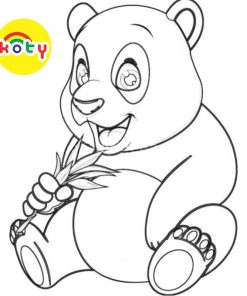 Gấu trúc Panda - Set 20 Tờ Tranh Tô Màu A4 A5 Dành Cho Màu Sáp, Màu Chì - MANGA ANIME COMIC Tô Màu 15 images upload woo2F1f74be6033e2a916eb745c064c9a86ee
