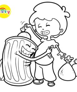 Tranh Tô Màu Tái chế Recycling - Bộ 10 Tờ Tranh Tô Màu A4 A5 Dành Cho Màu Sáp, Màu Chì - TRANH TÔ MÀU KOTY 15 images upload woo2F2a5b0a902c14b8296adc106d170ff054