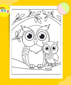 Set 50 Tờ Tranh Tô Màu Chủ Đề Mẹ Con - Mother's Day Hình Động Vật Tô Màu Sáp, Màu Chì - Tiệm Tô Màu 12 images upload woo2F2b72a7ce71a2c7f0a2bf29a72809fc14