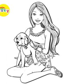 Tranh Tô Màu Búp bê Barbie - Bộ 10 Tờ Tranh Tô Màu A4 A5 Dành Cho Màu Sáp, Màu Chì - TRANH TÔ MÀU KOTY 11 images upload woo2F30692d2be137d3b32195dfb223af1ed7