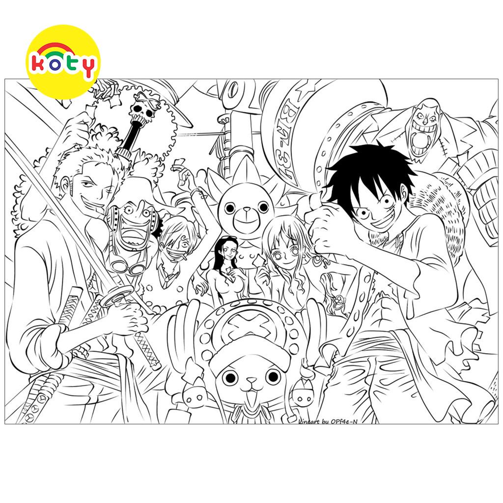Bộ 35 giấy Tô màu One Piece, tranh tô màu Vua Hải Tặc dành cho trẻ em, tranh tô màu khổ A4 dành cho bé 1 images upload woo2F39386ae689702f6c90fa8de82df1c400