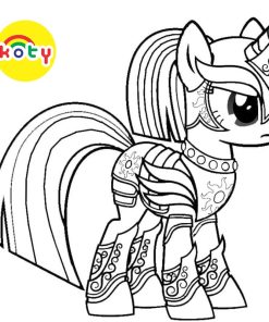 Twilight Sparkle Pony Unicorn - Set 10 Tờ Tranh Tô Màu A4 A5 Dành Cho Màu Sáp, Màu Chì - MANGA ANIME COMIC tô màu 12 images upload woo2F3a0c1ecc2363b8a7c58c3f3d8efbcb7f