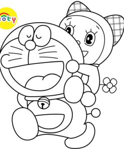 Tranh Tô Màu Doraemon Nobita - Bộ 20 Tờ Tranh Tô Màu Dành Cho Màu Sáp, Màu Chì - TRANH TÔ MÀU KOTY 11 images upload woo2F3dea3acbaa43a938e215045072fe552e