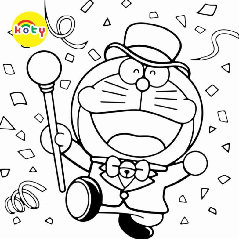 Tranh Tô Màu Doraemon Nobita - Bộ 20 Tờ Tranh Tô Màu Dành Cho Màu Sáp, Màu Chì - TRANH TÔ MÀU KOTY 2 images upload woo2F3fab0deb4dd7bc5ed3f828045d3b21f5