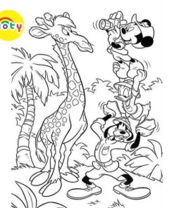 Bộ 40 tranh tô màu Chú chuột Mickey và Vịt Donald, giấy tô màu hoạt hình dành cho trẻ em, tranh tô màu A4, A5 10 images upload woo2F461a5129c0b678b774aef1ee137bb000