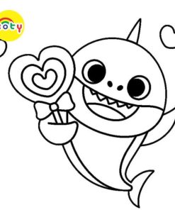 Tranh Tô Màu Baby Shark - Bộ 10 Tờ Tranh Tô Màu A4 A5 Dành Cho Màu Sáp, Màu Chì - TRANH TÔ MÀU KOTY 15 images upload woo2F462ad2858f09260c5ea3cda8d7464de0