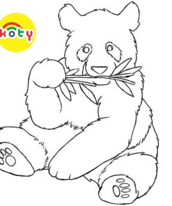 Gấu trúc Panda - Set 20 Tờ Tranh Tô Màu A4 A5 Dành Cho Màu Sáp, Màu Chì - MANGA ANIME COMIC Tô Màu 13 images upload woo2F464236f476d6f7f5dc9267916c5869f6