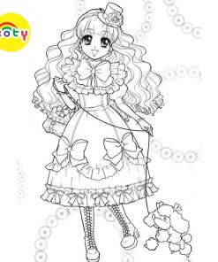Bộ Tranh tô màu, màu nước CHIBI cho bé tập sáng tạo 6 images upload woo2F467e7edb83cc4f9bdb85a2ead5042999