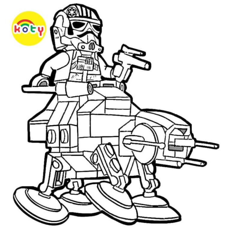 Tranh Tô Màu LEGO Star War - Bộ 10 Tờ Tranh Tô Màu A4 A5 Dành Cho Màu Sáp, Màu Chì - TRANH TÔ MÀU KOTY 2 images upload woo2F46f43ee2039f9aab9d962575a28723f5