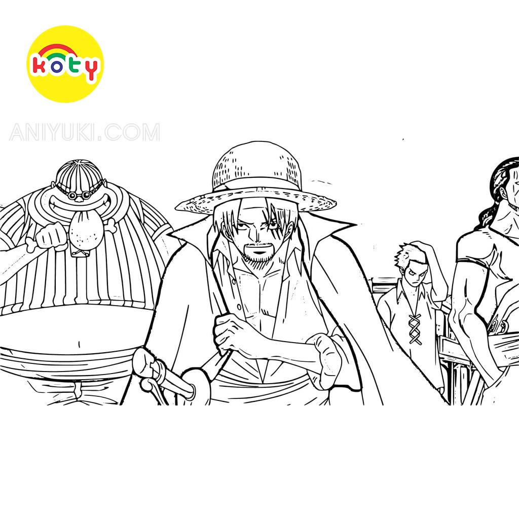 Bộ 35 giấy Tô màu One Piece, tranh tô màu Vua Hải Tặc dành cho trẻ em, tranh tô màu khổ A4 dành cho bé 4 images upload woo2F470207479dfe757da63250a2e790617f