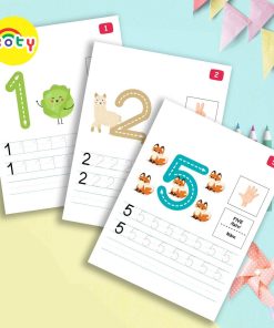 Bộ Thẻ Song Ngữ Chủ Đề Số Đếm Cho Bé Học Toán Dễ Dàng Hơn - Flash Card Cho Bé TH100