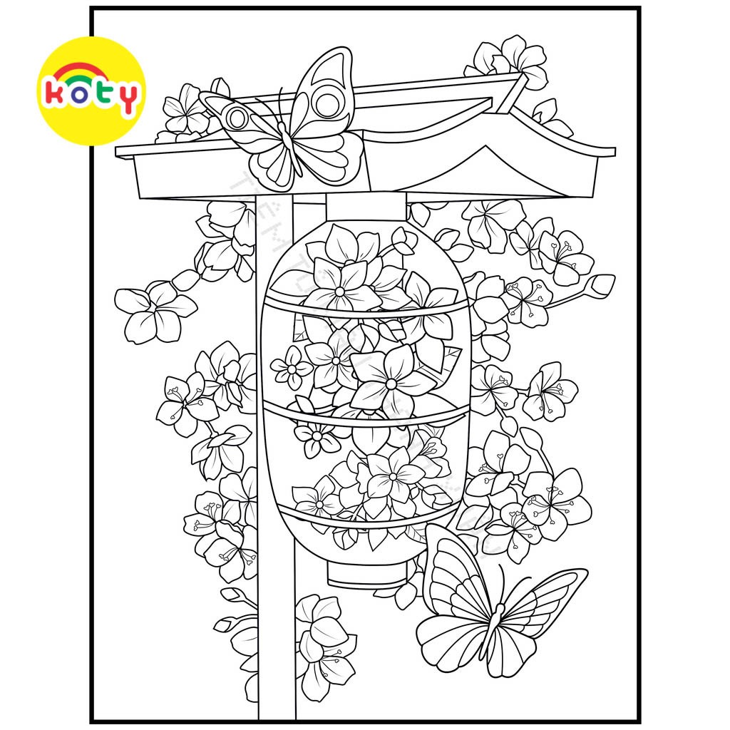 Set 50 Tờ Tranh Tô Màu Hình Bướm Magical Giải Tỏa Căng Thẳng Stress Cho Màu Sáp, Màu Chì - Tiệm Tô Màu 9 images upload woo2F4fa890d7661af29deed7f1bf6ca62e64