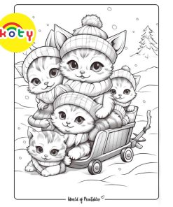 Mèo con (phong cách Anime Chibi) - Set 10 Tờ Tranh Tô Màu A4 A5 - MANGA ANIME COMIC tô màu 16 images upload woo2F4fd54d1884111838952929285813829d
