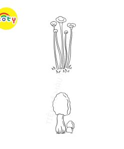 Set 50 Tờ Tranh Tô Màu Các Loại Nấm Tô Màu Sáp, Màu Chì - Tiệm Tô Màu 15 images upload woo2F52922da1ce4fbc06c261c611617c66dd