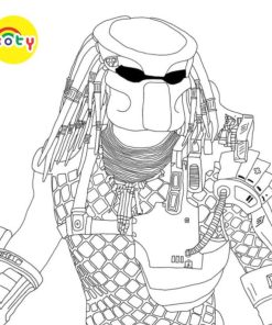 Tranh Tô Màu Predator Kẻ Săn Mồi - Bộ 20 Tờ Tranh Tô Màu A4 A5 Dành Cho Màu Sáp, Màu Chì - TRANH TÔ MÀU KOTY 11 images upload woo2F606ffea545cdce677021b1acc5ae77a2