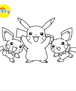 Tranh Tô Màu Pichu Pokemon - Bộ 10 Tờ Tranh Tô Màu Kích Thước A5 A4 Dành Cho Màu Sáp, Màu Chì - TRANH TÔ MÀU KOTY 13 images upload woo2F60aebdeac8c1cf746620031c297b3974