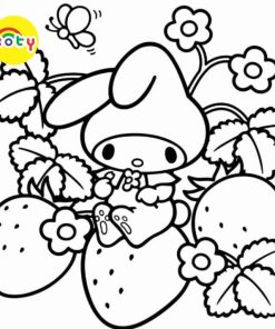 Tranh Tô Màu My Melody - Bộ 10 Tờ Tranh Tô Màu Dành Cho Màu Sáp, Màu Chì - TRANH TÔ MÀU KOTY 14 images upload woo2F61cd189a56ddbc8e5abb0ddfa9ba645d