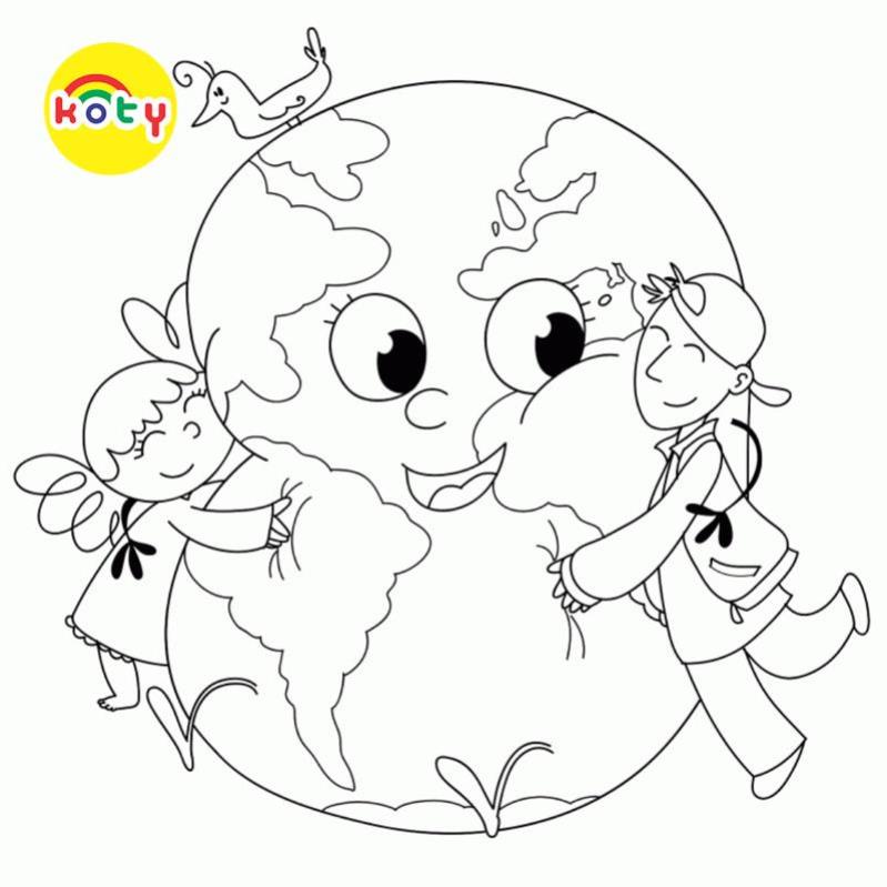 Tranh Tô Màu Tái chế Recycling - Bộ 10 Tờ Tranh Tô Màu A4 A5 Dành Cho Màu Sáp, Màu Chì - TRANH TÔ MÀU KOTY 8 images upload woo2F6331d357b1fa13397fcd49d927442021
