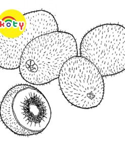 Set 50 Tờ Các loại trái cây (Fruits) - Set 50 Tờ Tranh Tô Màu Cho Màu Sáp, Màu Chì - KOTY shop TM177 16 images upload woo2F6453cfcf42332f59640f1964c66abbf1