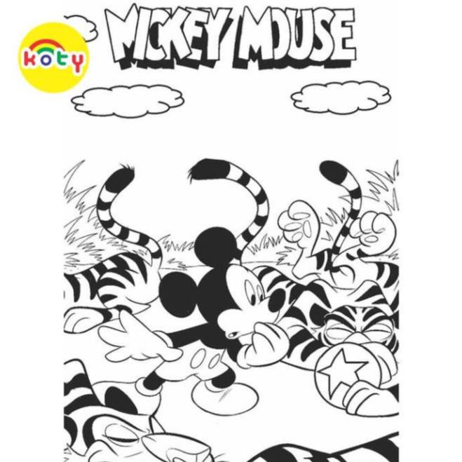 Bộ 40 tranh tô màu Chú chuột Mickey và Vịt Donald, giấy tô màu hoạt hình dành cho trẻ em, tranh tô màu A4, A5 7 images upload woo2F68bd9289ce18cc1a4ddd82ced13b036e