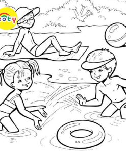 Tranh Tô Màu Bãi biển - Bộ 20 Tờ Tranh Tô Màu A4 A5 Dành Cho Màu Sáp, Màu Chì - TRANH TÔ MÀU KOTY TM146 11 images upload woo2F7a440edfcc34351d4793c4bfec4bb87a
