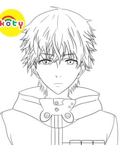 Tokyo Ghoul Anime - Set 10 Tờ Tranh Tô Màu Kích Thước A4 A5 Dành Cho Màu Sáp, Màu Chì - TRANH TÔ MÀU COLOR LAND 15 images upload woo2F7a5546de9da0038c1f38c7aba76e602e