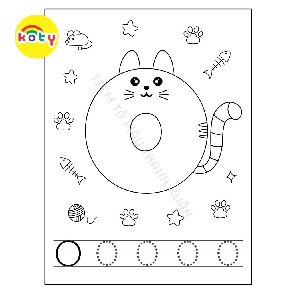 Set 50 Tờ Bảng Chữ Cái Tiếng Anh Và Chữ Số Hình Mèo Cute Cho Bé - Tiệm Tô Màu TM44 7 images upload woo2F86c3eae4f9c1eb908ea7e2efe08bbca7