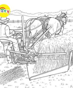 Tranh Tô Màu Vụ mùa thu hoạch Harvest - Bộ 20 Tờ Tranh Tô Màu A4 A5 Dành Cho Màu Sáp, Màu Chì - TRANH TÔ MÀU KOTY 15 images upload woo2F8b69f5c4393fa15e452f5bedb8666034