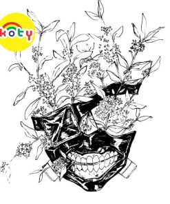 Tokyo Ghoul Anime - Set 10 Tờ Tranh Tô Màu Kích Thước A4 A5 Dành Cho Màu Sáp, Màu Chì - TRANH TÔ MÀU COLOR LAND 14 images upload woo2F8d64bd4d3e5e2b4bee789172c4d7fec3