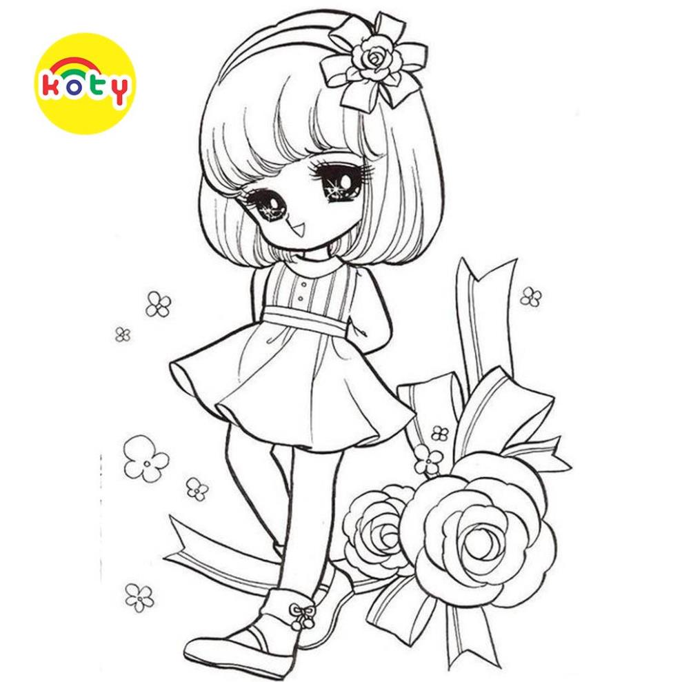Bộ Tranh tô màu, màu nước CHIBI cho bé tập sáng tạo 3 images upload woo2F8d922cddbda855bca6ff7156e05111d5