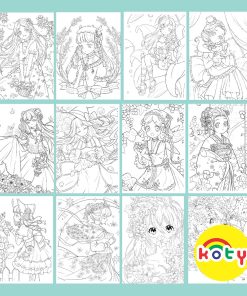 line art tranh tô màu những nàng tiên 3 bộ 12tranh giấy 5 images upload woo2F993586e2c3fb2b839af526328de6aede