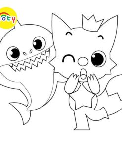 Tranh Tô Màu Baby Shark - Bộ 10 Tờ Tranh Tô Màu A4 A5 Dành Cho Màu Sáp, Màu Chì - TRANH TÔ MÀU KOTY 11 images upload woo2Fa3f5828abc4a6734d04c02cd6c1732e4