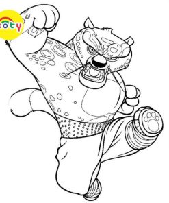 Tranh Tô Màu Kung Fu Panda - Bộ 20 Tờ Tranh Tô Màu A4 A5 Dành Cho Màu Sáp, Màu Chì - TRANH TÔ MÀU KOTY TM525 14 images upload woo2Fa651afebae01f3d093925d35ce4b77e9
