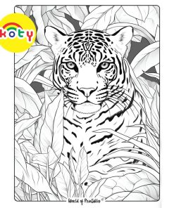 Khu rừng, rừng rậm (nhiều chi tiết) - Set 10 Tờ Tranh Tô Màu A4 A5 Dành Cho Màu Sáp, Màu Chì - TM166 11 images upload woo2Faba187f563046e5bc64647f54c0528b8