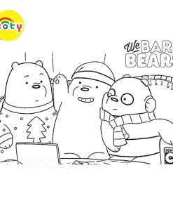 Bộ 26 tranh tô màu Chúng tôi đơn giản là gấu, giấy tô màu We bare bears dành cho trẻ em 13 images upload woo2Facda480febba4b4c5ec0486f0e8ec719
