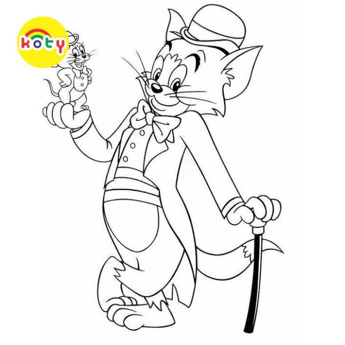Bộ 50 Tranh Tô Màu Tom và Jerry siêu ngộ nghĩnh mà bé nào cũng thích Đồ Chơi Giấy A4, A5 mã TM524 4 images upload woo2Fae792f63bd6d3d993fa2622ea82dac64