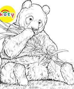 Gấu trúc Panda - Set 20 Tờ Tranh Tô Màu A4 A5 Dành Cho Màu Sáp, Màu Chì - MANGA ANIME COMIC Tô Màu 11 images upload woo2Faec8ff779c83f6bf8ad92948a34d70ef