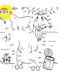 Tranh nối điểm, nối số - Set 20 Tờ Tranh Tô Màu A4 Dành Cho Màu Sáp, Màu Chì - MANGA ANIME COMIC Tô màu TM133 14 images upload woo2Fb04071281f065ad3c02c09320a627720