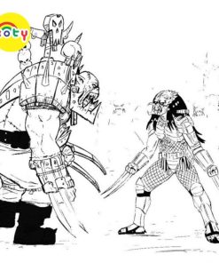 Tranh Tô Màu Predator Kẻ Săn Mồi - Bộ 20 Tờ Tranh Tô Màu A4 A5 Dành Cho Màu Sáp, Màu Chì - TRANH TÔ MÀU KOTY 12 images upload woo2Fb309ff153d3eff2215d273be4ae7219a
